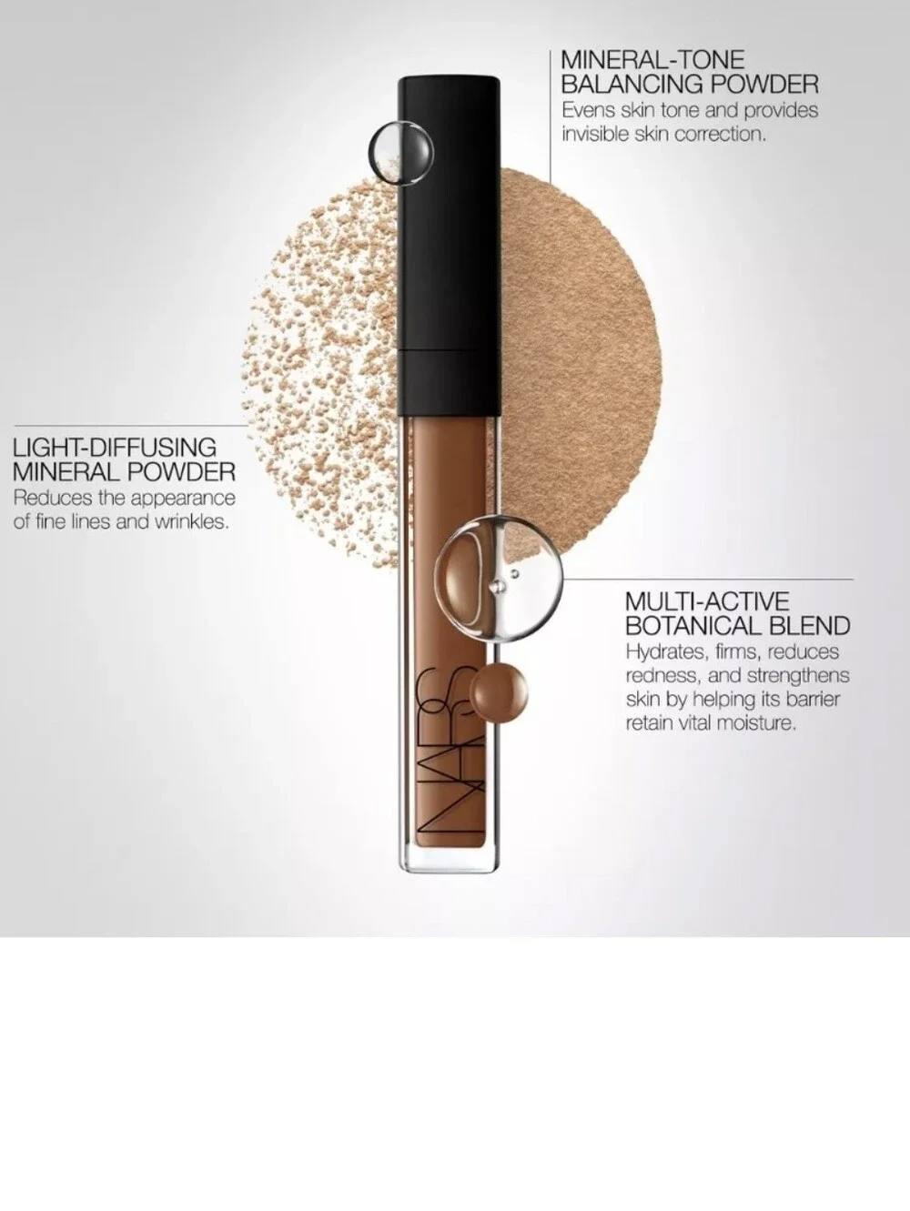 NARS Radiant Creamy Concealer: Honey (Light 3), .05oz (Travel Size), New